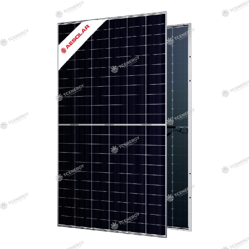 Tấm Pin Năng Lượng Mặt Trời AE Solar 720W 2 Mặt Kính