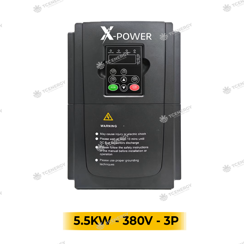 Biến Tần Bơm Năng Lượng Mặt Trời 5.5kW 380V 3 Pha XPOWER